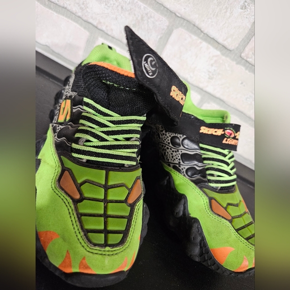 Sketchers Skechosaurus Light Up Running Shoes- Boys - Picture 9 of 10